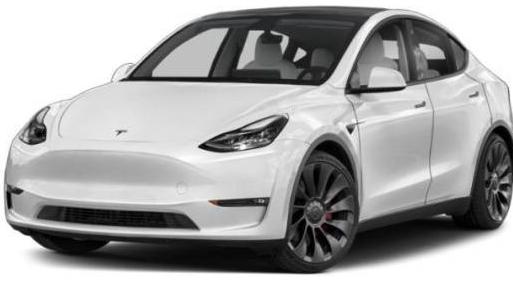 TESLA MODEL Y 2021 5YJYGDEF6MF141973 image